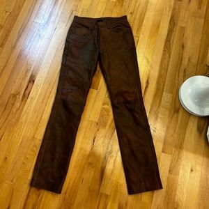 Leather Pants from LeatherCult (Inseam 34, Size 30)